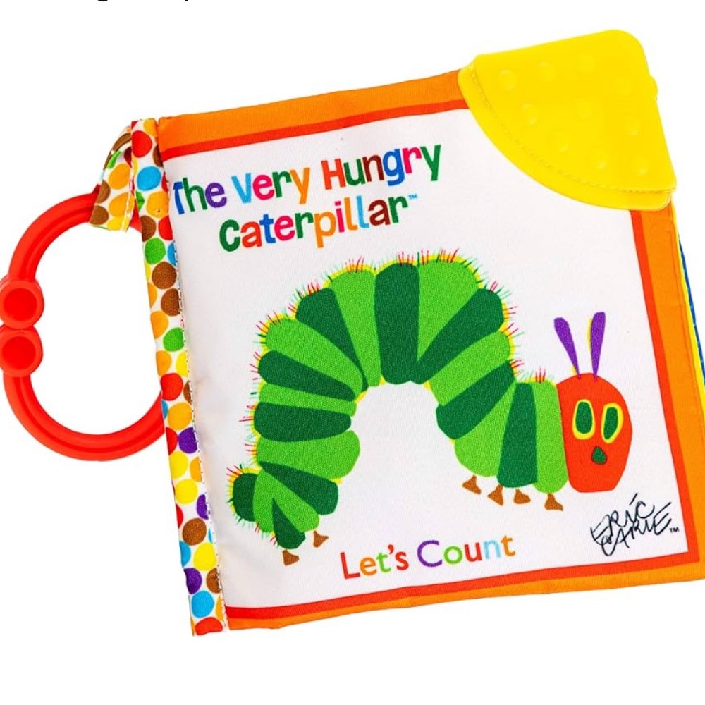 ❗️Very Hungry Caterpillar Eric Carle Soft Sensory Book for Babies